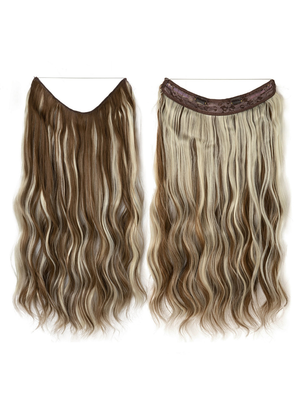 One-piece Hair Extension For Long, Wavy, Voluminous Hair