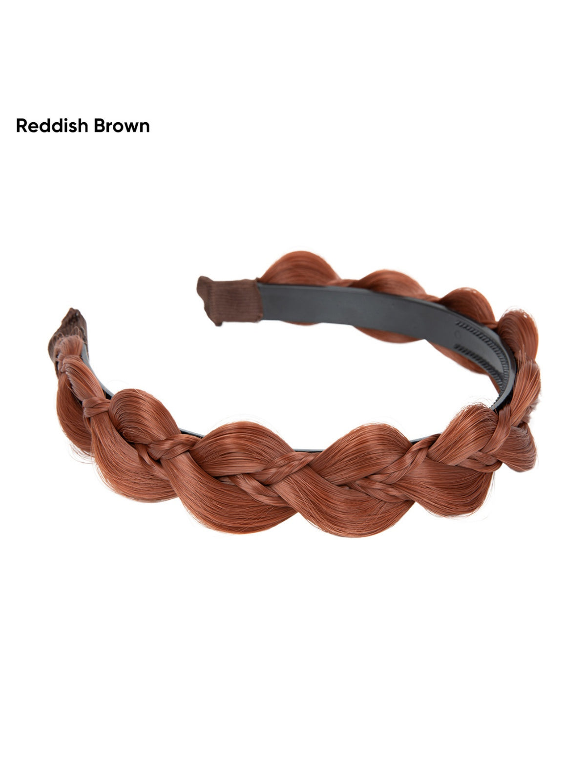 Braided Headband, Wide-brimmed Three-strand Sandwich Wig