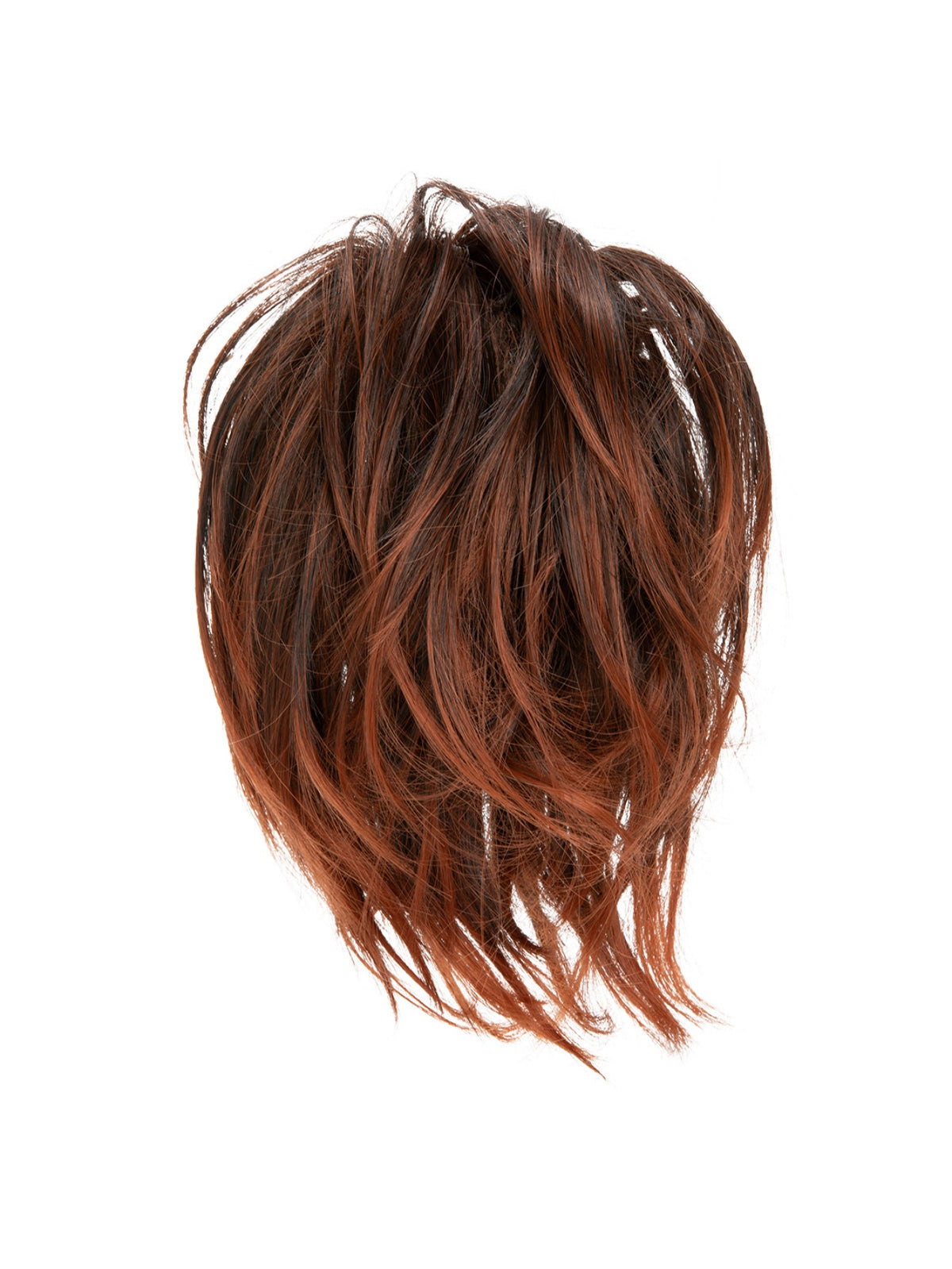 Fluffy Long Beard Curly Hair Updo Wig