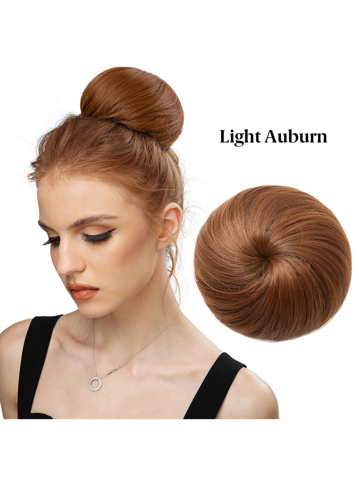 Pull-cord Bun Wig/hairpiece
