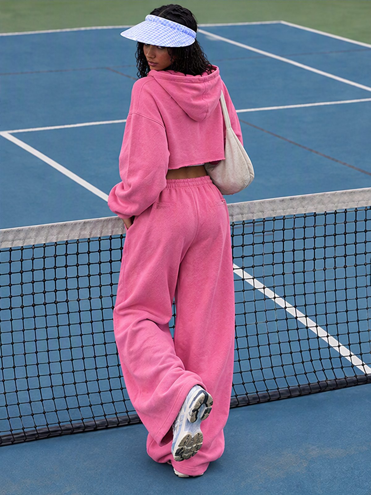 Long-sleeved Athletic Casual Sweatshirt Set
