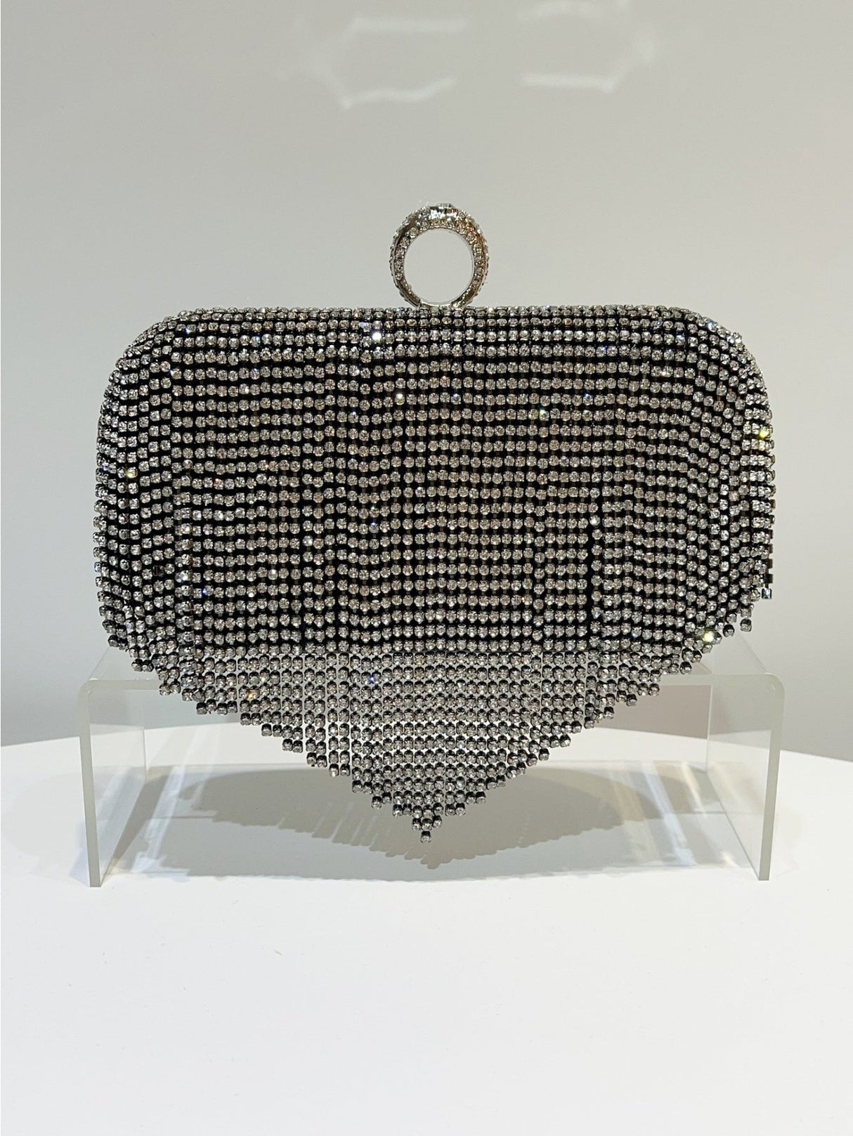 Liber Four Seasons ACC Diamond Tassel Small Square Bag