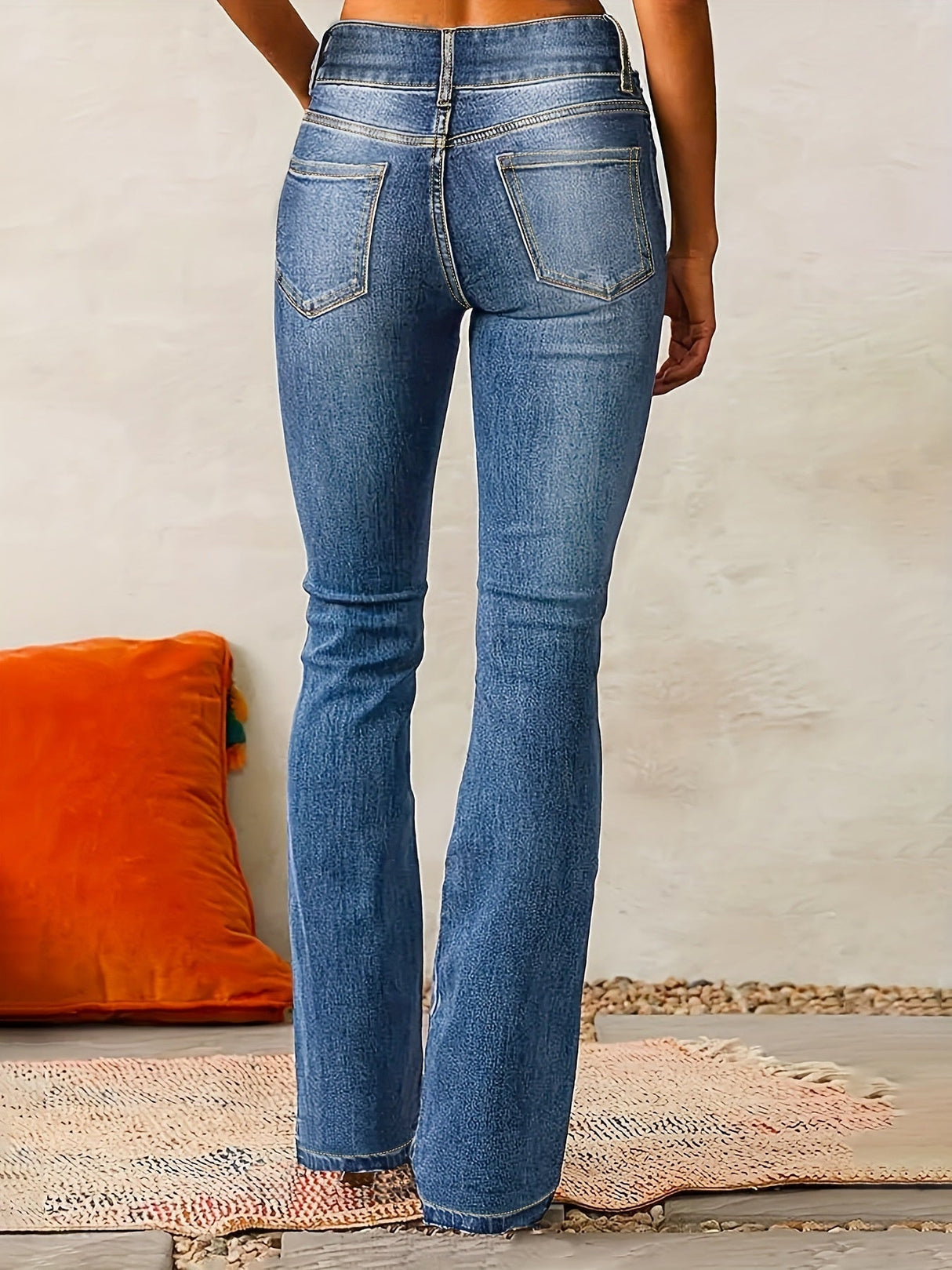 Liber Spring Women's Old Jeans