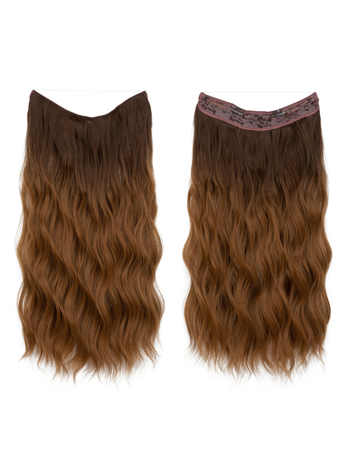 One-piece Hair Extension For Long, Wavy, Voluminous Hair