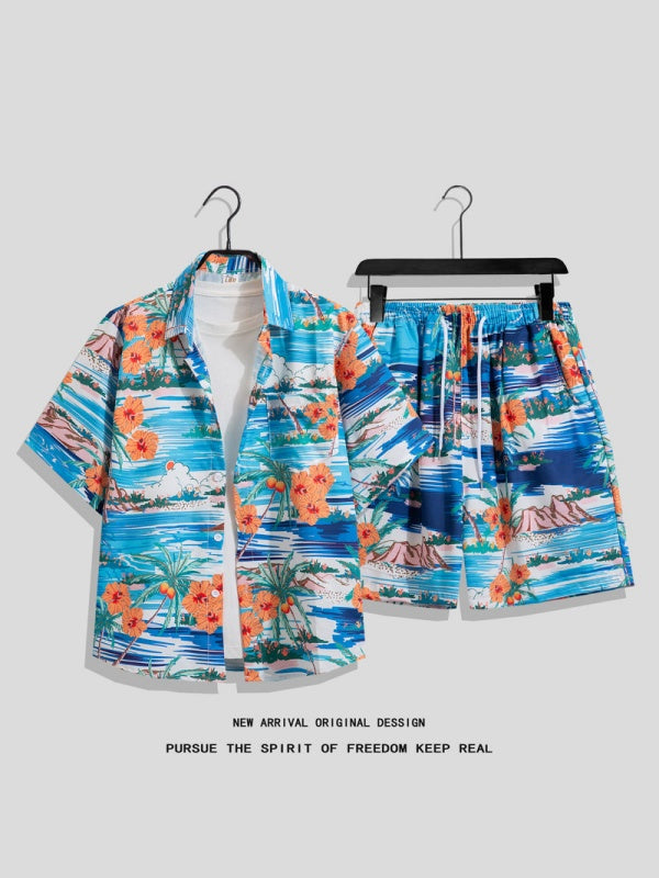 Hawaii Ins Loose-fit Beach Set 2-piece Sets