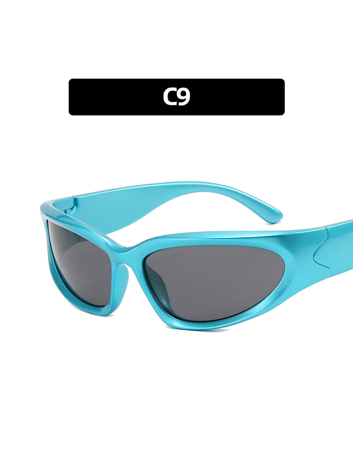 Lunettes de soleil futuristes punk