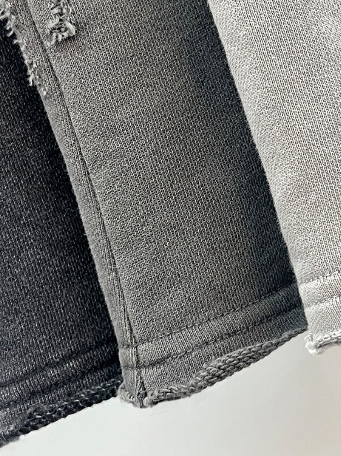 Hooded Loose Washing Water Old Solid Color Leisure Sweatshirts&Hoodies Set