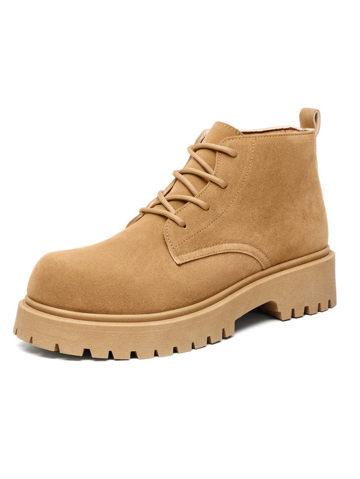 Retro Suede Oversized Martin Boots