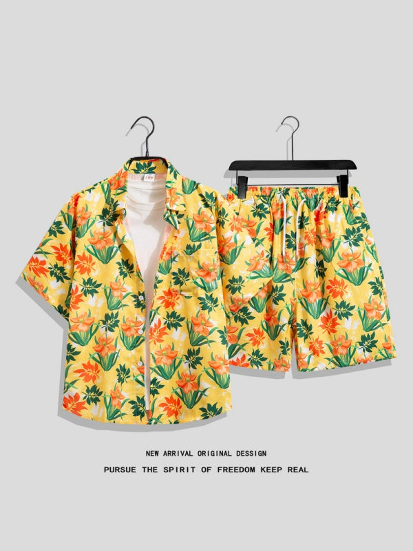 Hawaii Ins Loose-fit Beach Set 2-piece Sets
