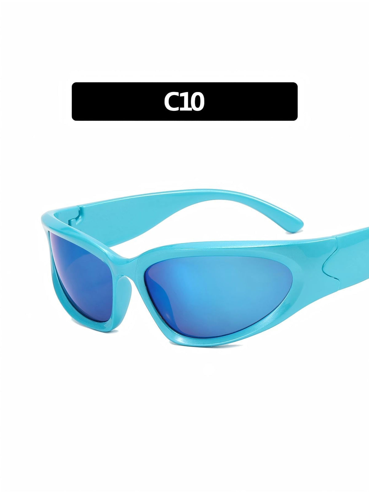 Lunettes de soleil futuristes punk