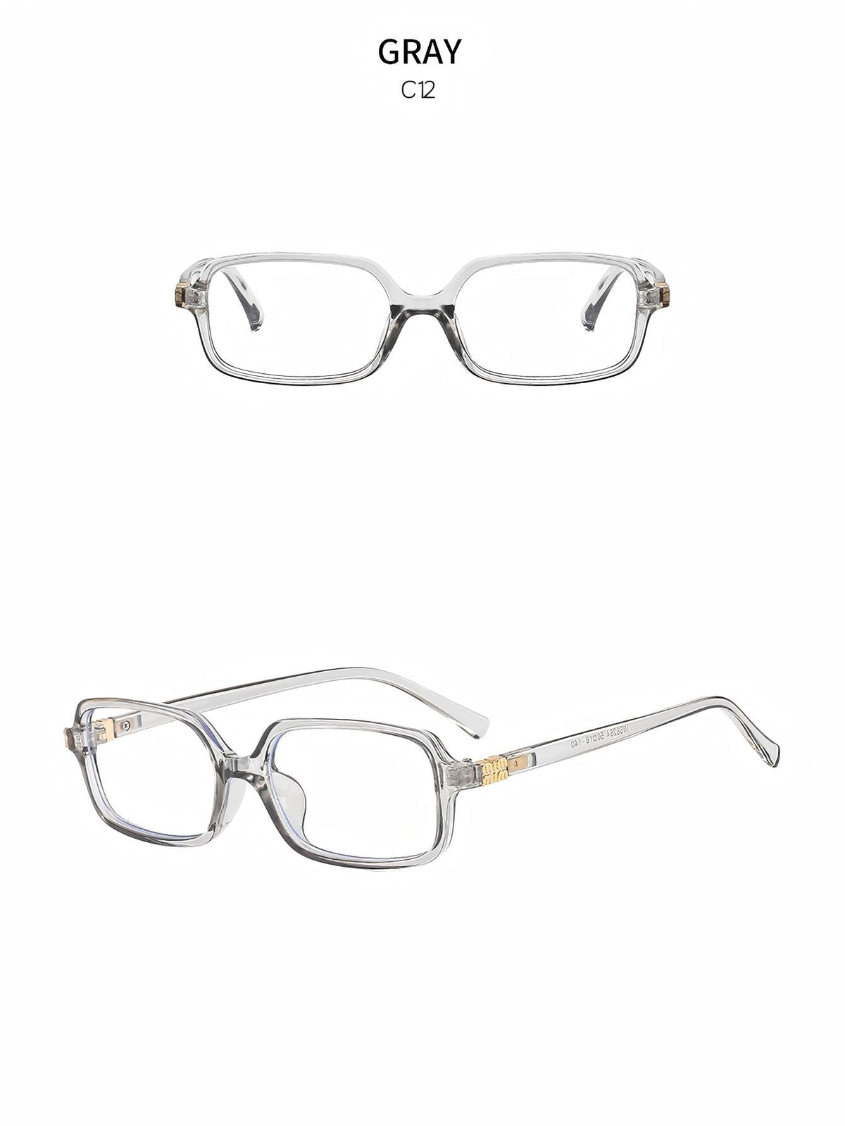 Kleine quadratische Sonnenbrille