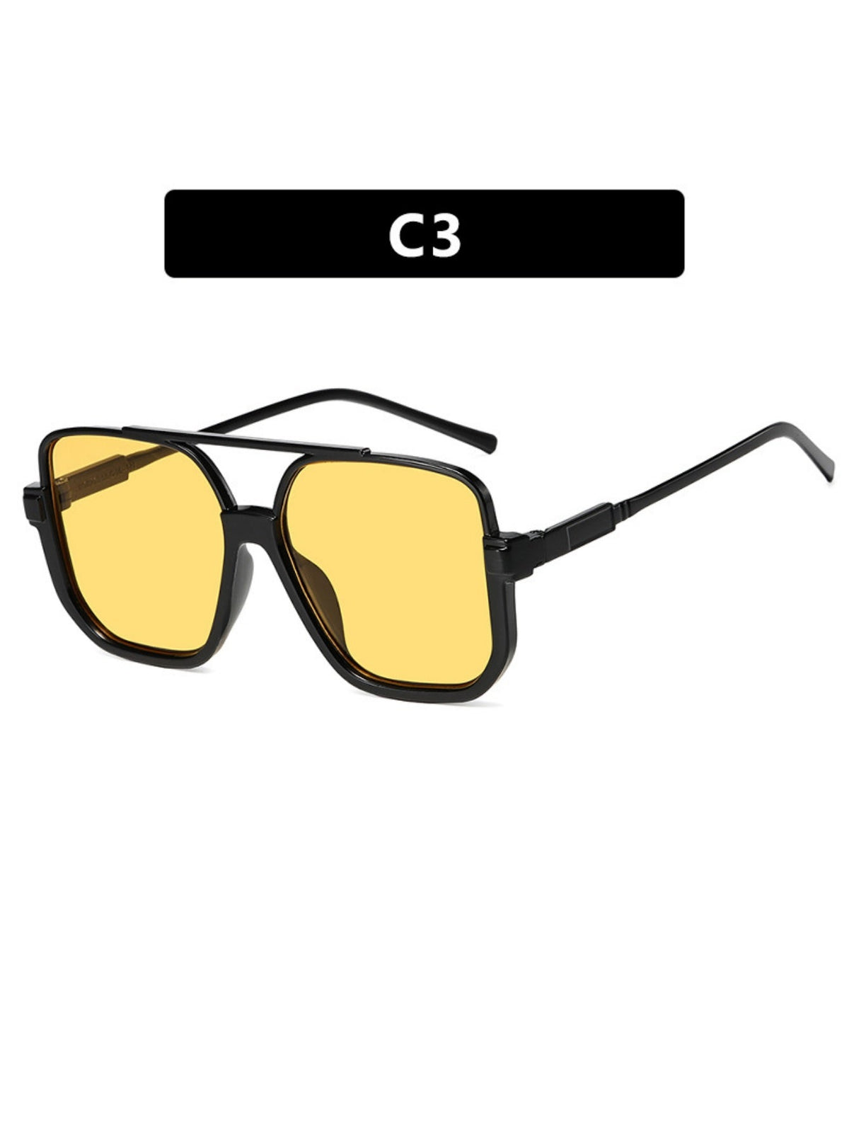 Lunettes de soleil carrées tendance
