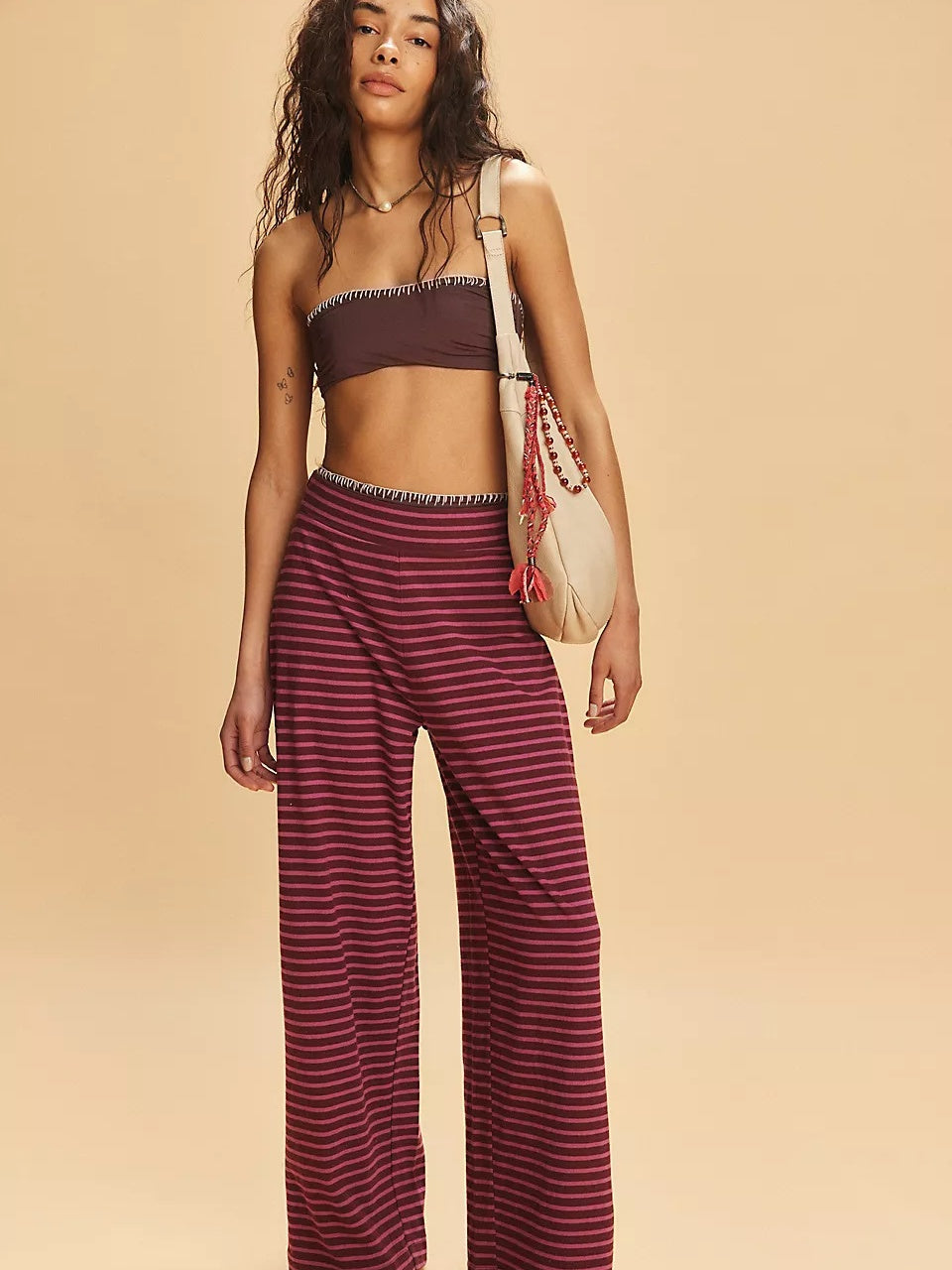 Sexy Slim Fit Casual Striped Suit