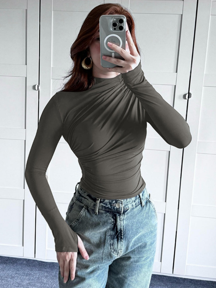 Liber Autumn Women's Pleated T-shirts