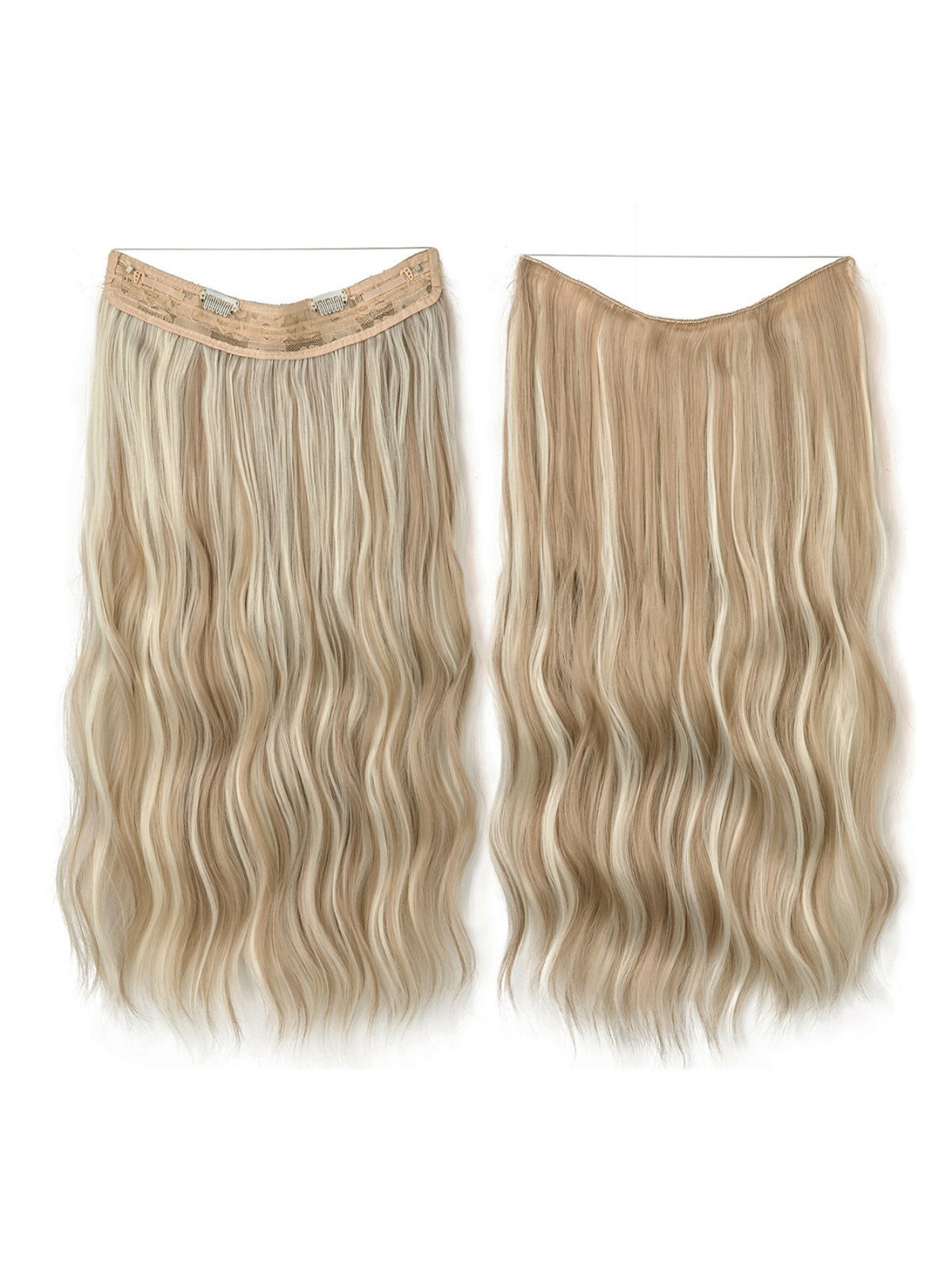 One-piece Hair Extension For Long, Wavy, Voluminous Hair