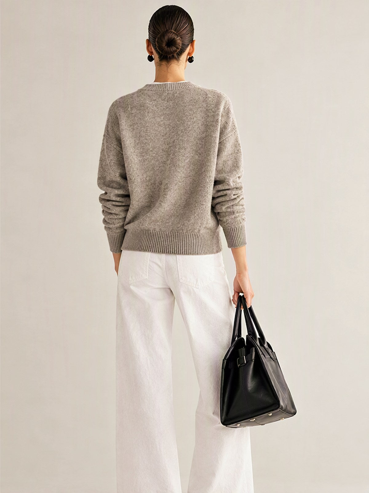 Splicing Color Blocking Sweaters