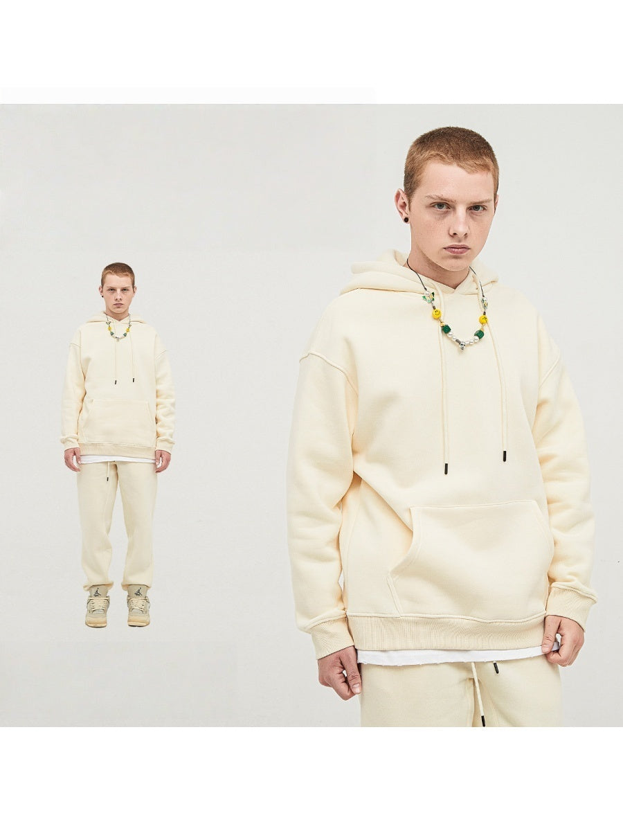 Liber Autumn Neutral Thin Fleece Hoodie