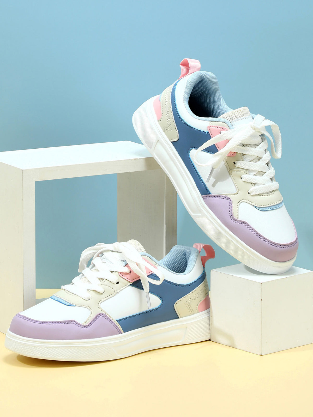 Color-blocked Women's Sneakers