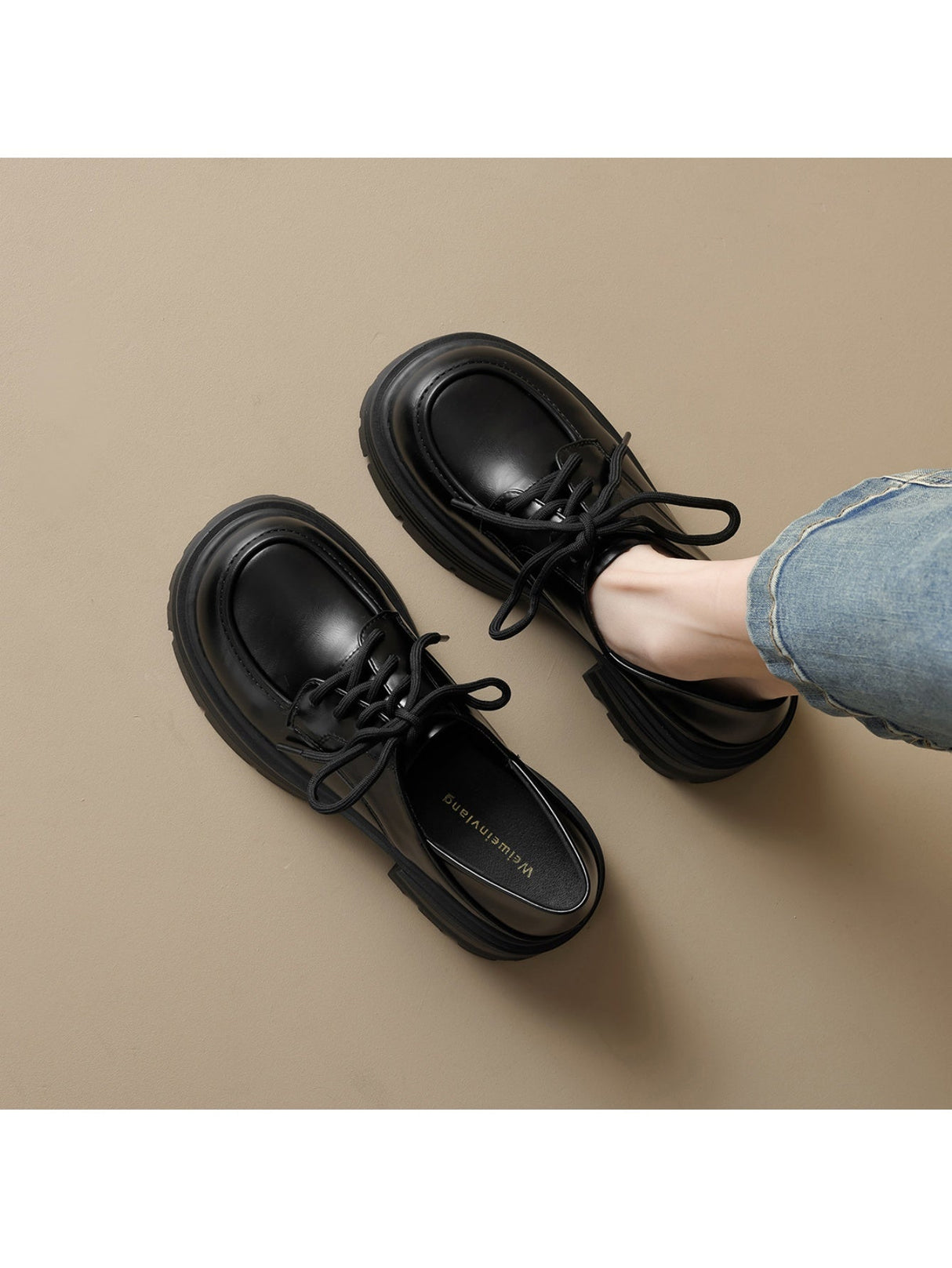 Liber Spring and autumn women's thick-soled flat shoes