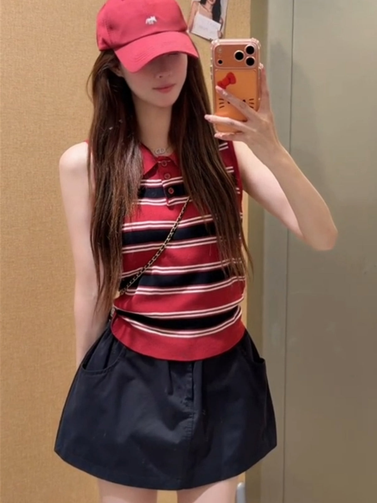 Sporty Petite Short Skirt