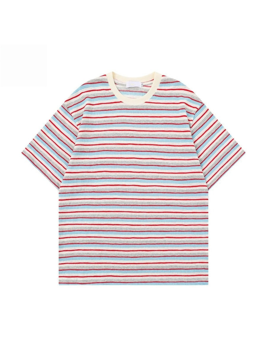 CityBoy Red And Blue Stripes VIBE T-shirts
