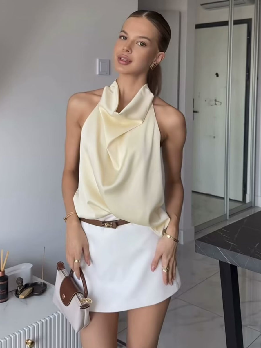 Backless Tank tops&Camis