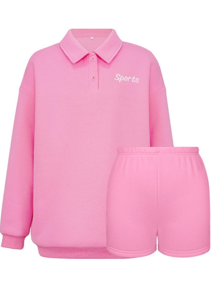 Liber Women's Autumn Printed Two-piece Suit