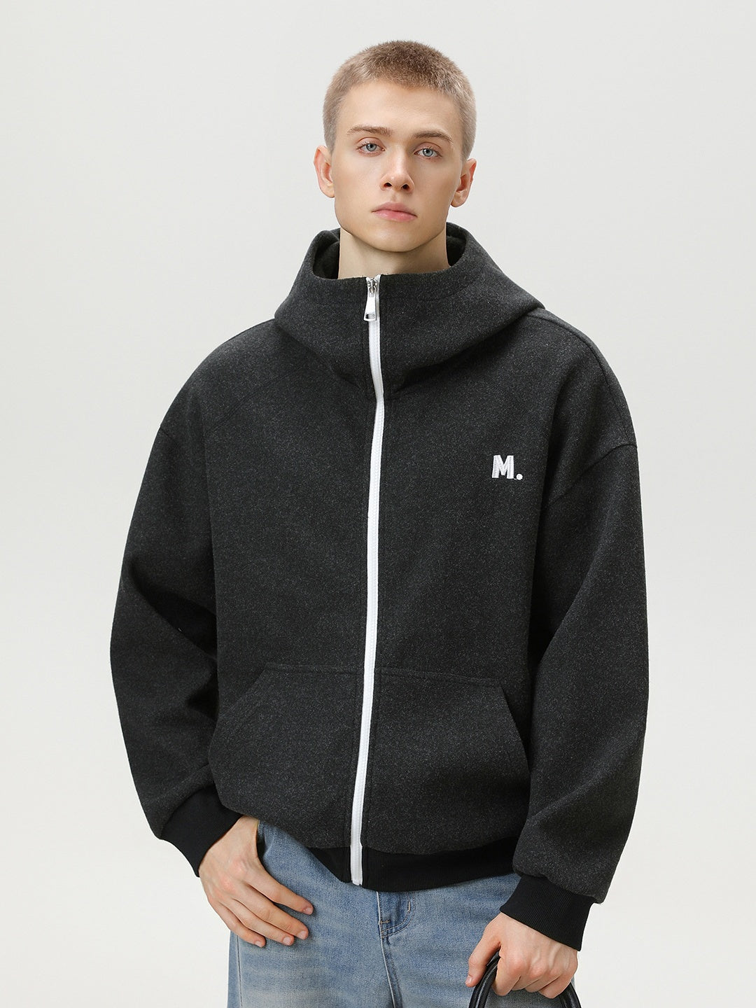 Liber Autumn Men's Embroidered Pattern Letter Jackets