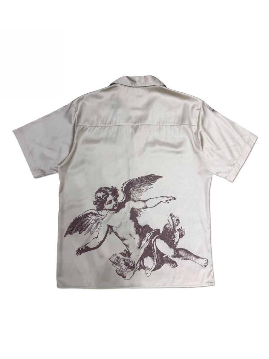 Renaissance Cuban Territory Satin Shirts