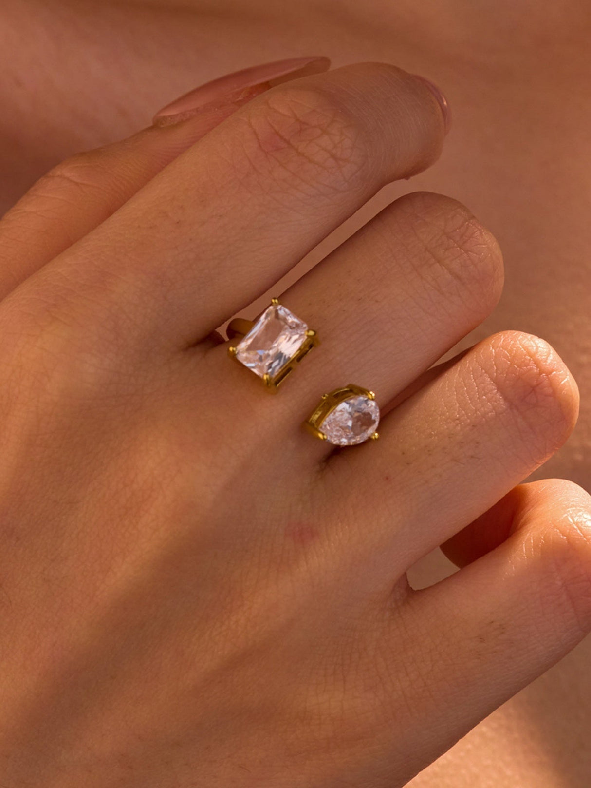 Party Rhinestone Ring