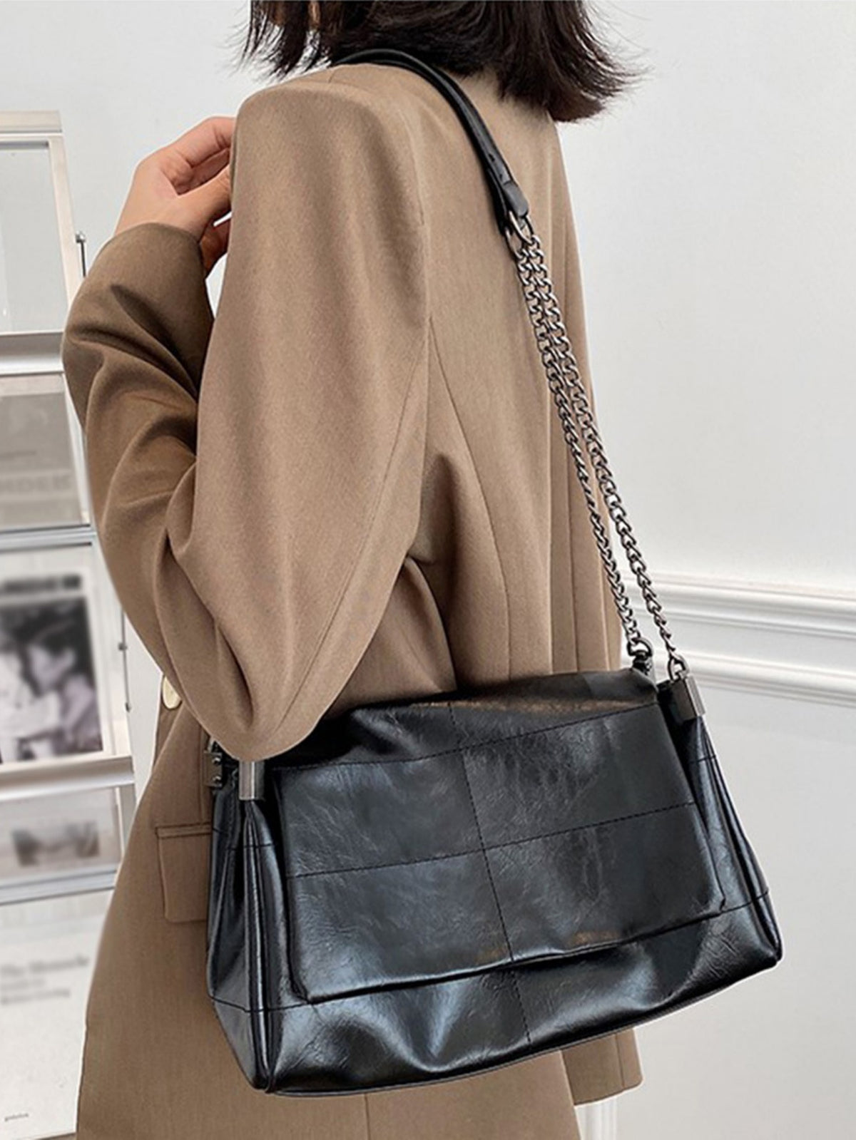 Flap Chain Shoulder Bag