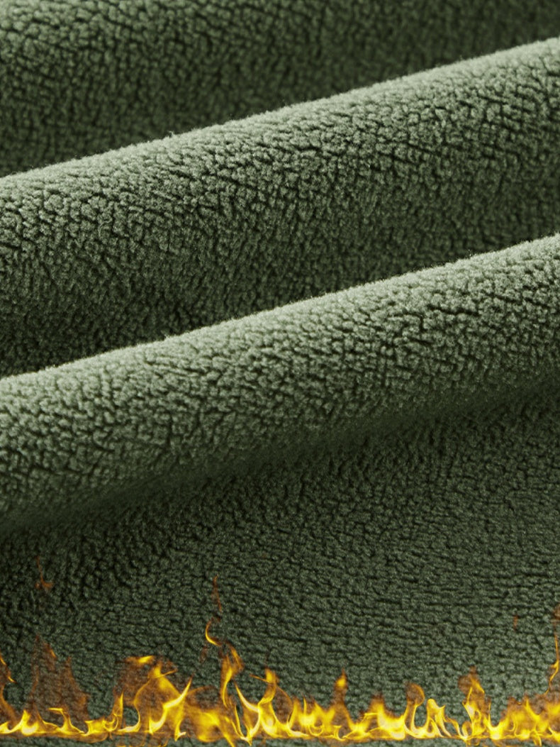 Plush Fleece Keep Warm Thickening Stand Collar Jackets