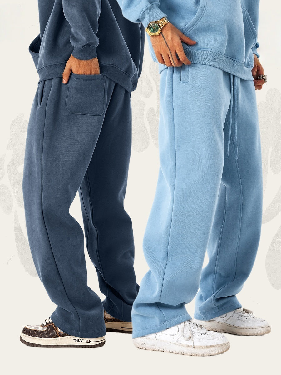 Neutral Light Fleece Sweatpants