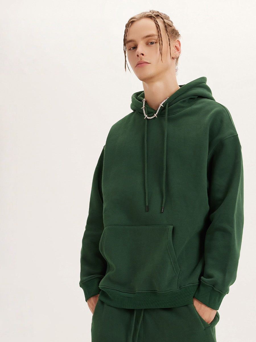 Liber Autumn Neutral Thin Fleece Hoodie