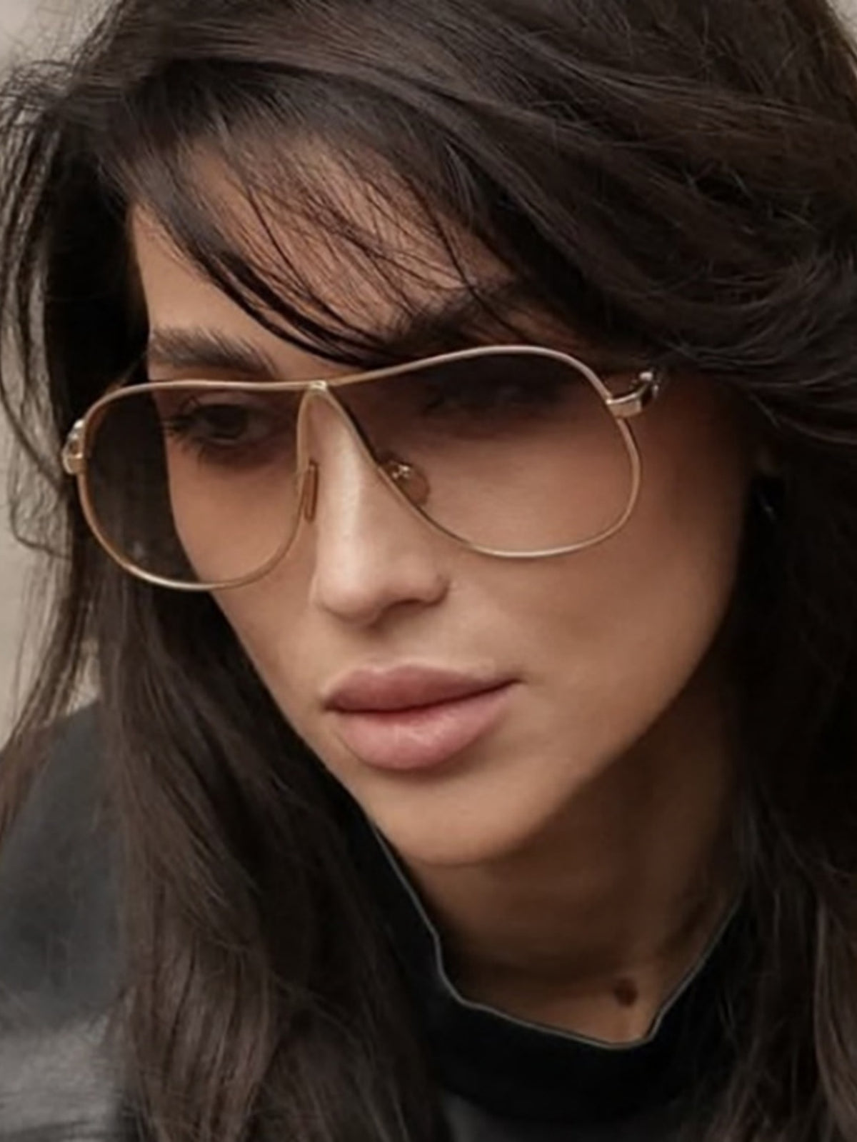 Full-rimmed Aviator Sunglasses