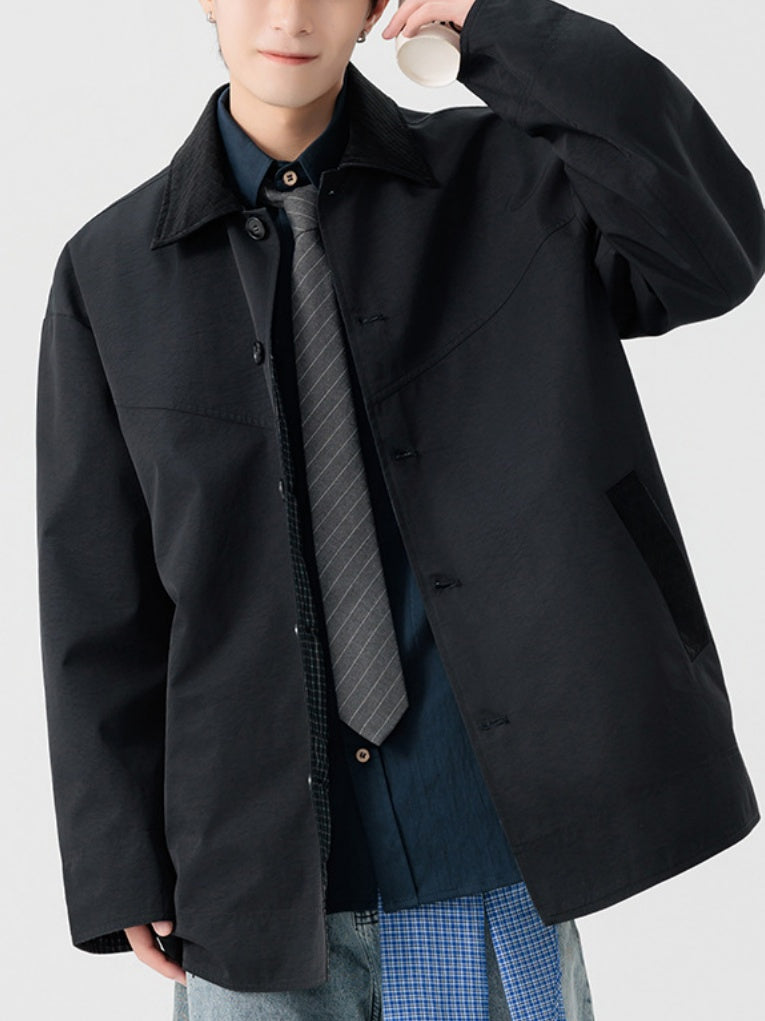 Retro Loose-fit Windproof Trench Coats