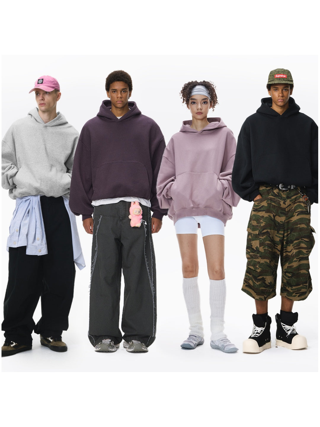 Machete Short Plush Hoodies