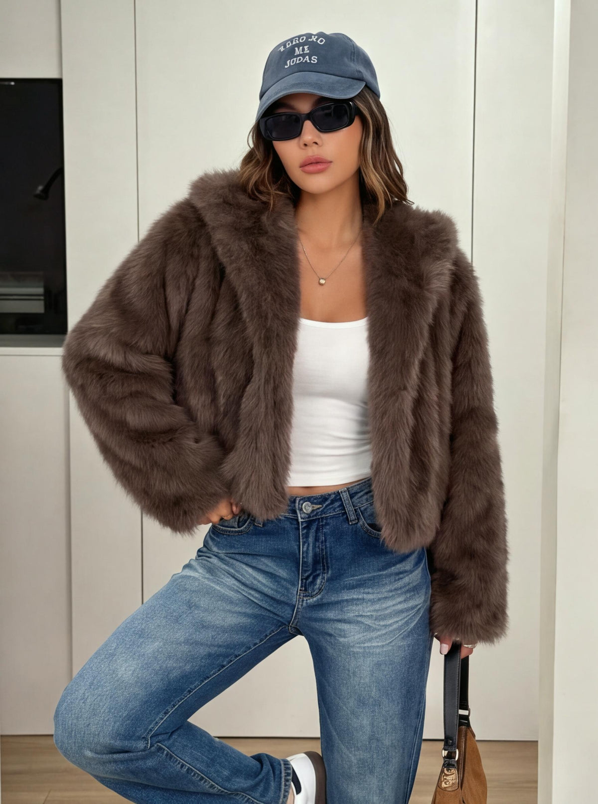 American-style Hot And Beautiful Fur Coat