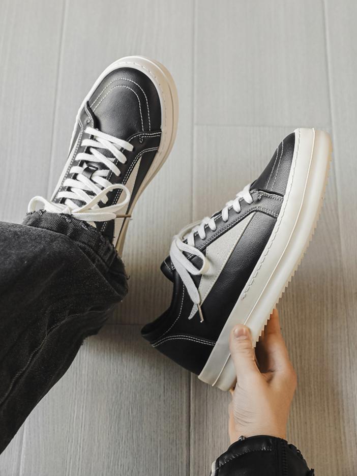 Color-blocked Casual Sneakers