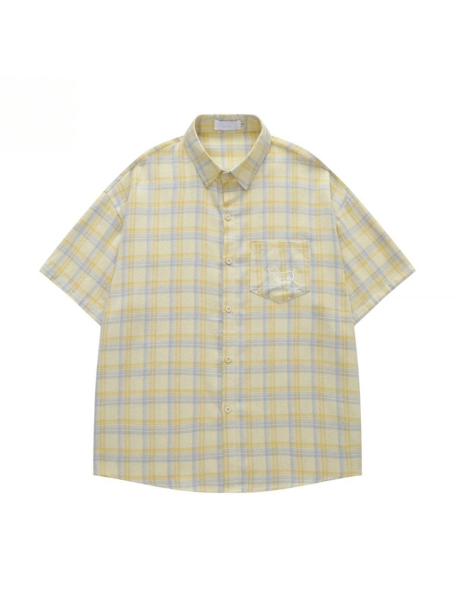 Cityboy Plaid Embroidery Shirts