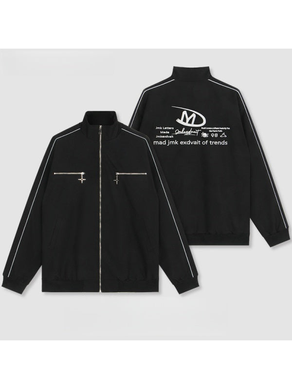 Liber Autumn Neutral wear Metal decoration Jackets