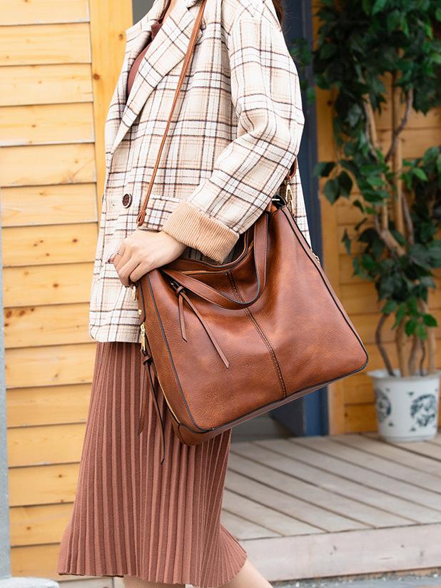 Tassel Stitching Handbag