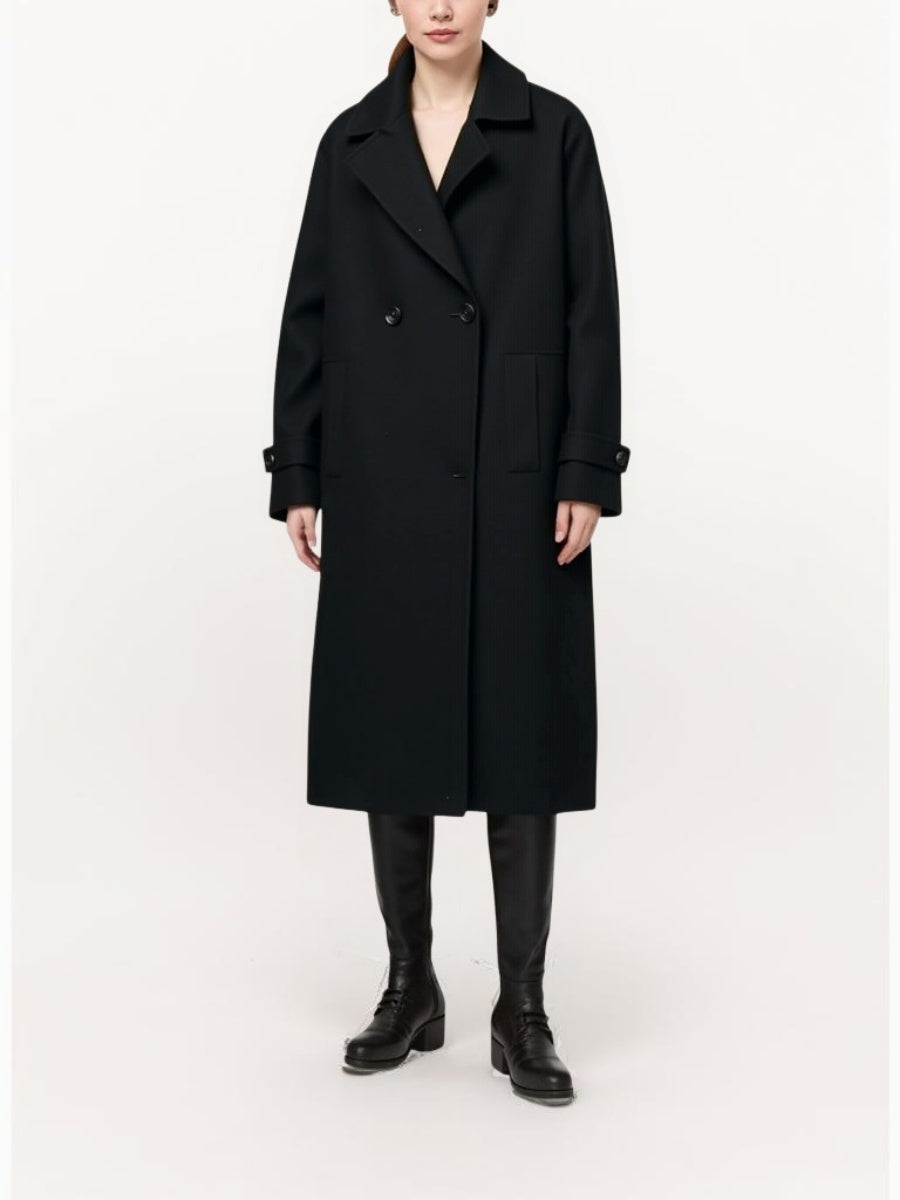 Black Woolen Coat
