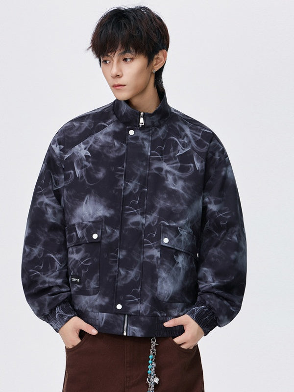 Stand Collar Design Digital Printing Jackets