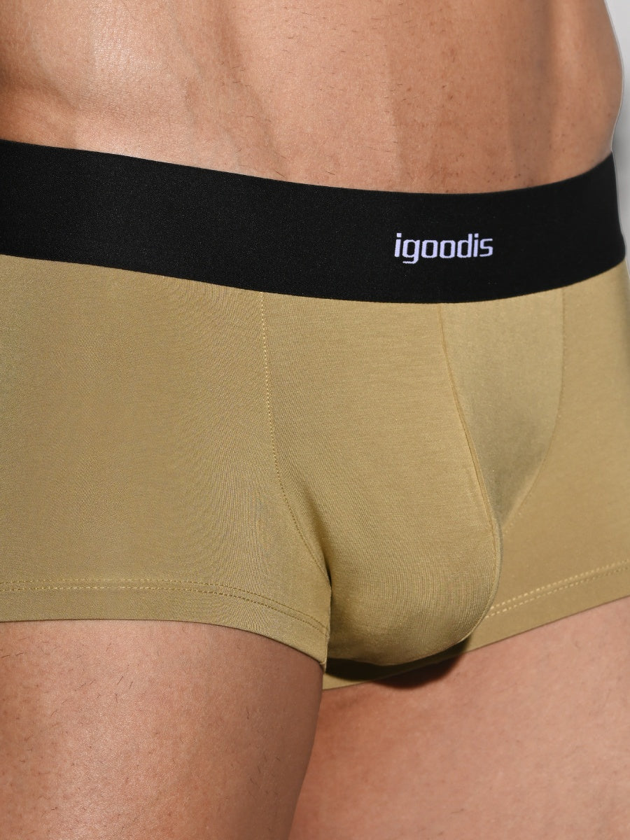 Lightweight Modal Breathable Four Corners Flat Angle Panties
