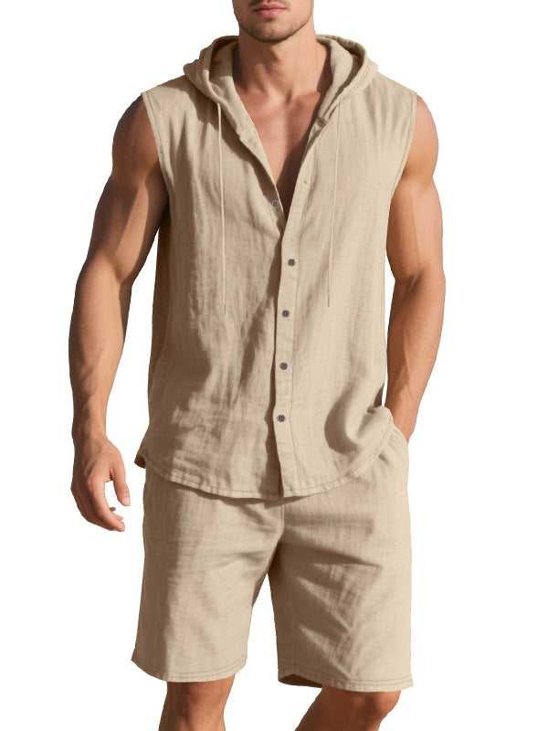 Flax Hooded Set 2-piece Sets