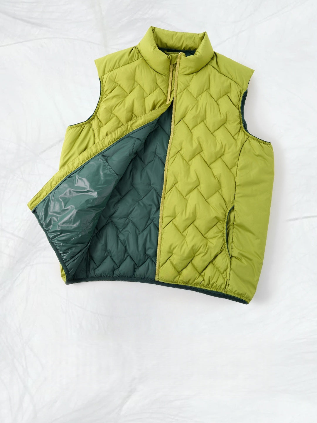 Dandelion Lightweight Storage 90 Velvet Keep Warm Vest Jacket Down Vest