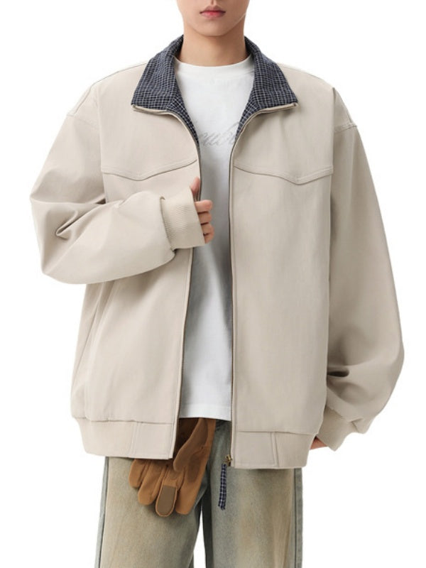 Cleanfit Plaid Patchwork Jackets