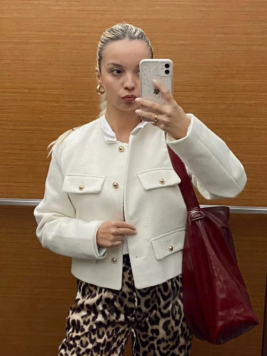 Tweed exquisite Short Jackets