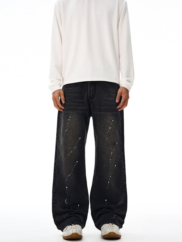 Straight-leg Jeans
